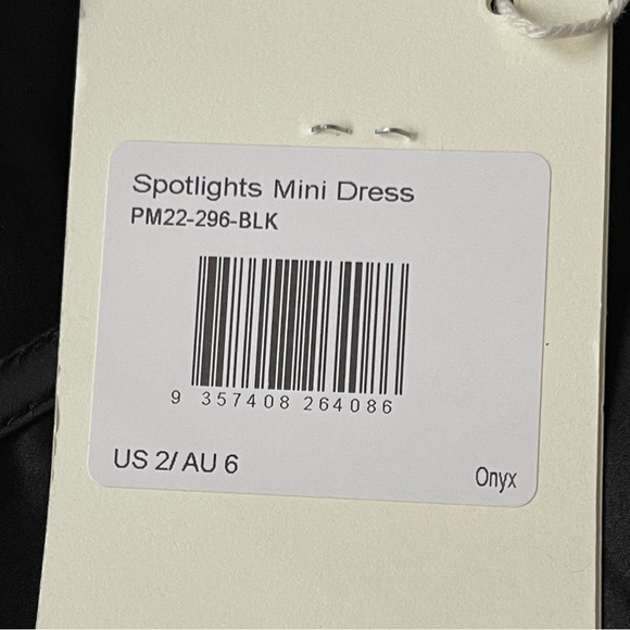 PEPPERMAYO the spotlight mini dress back size 2 - Picture 7 of 13
